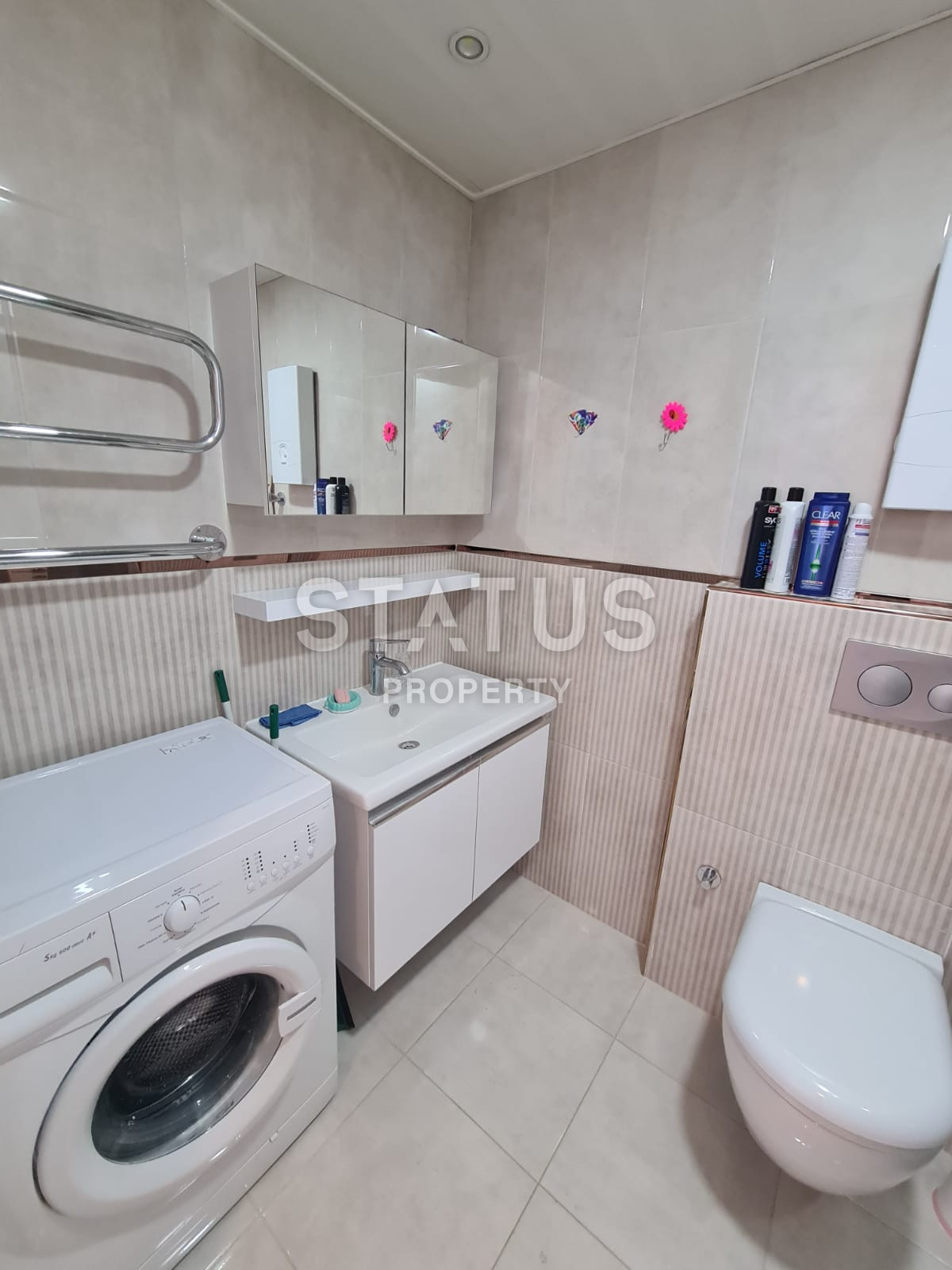 Меблированная двухкомнатная квартира в европейском районе Оба, большая инфраструктура в комплексе, 60м2 фото 10