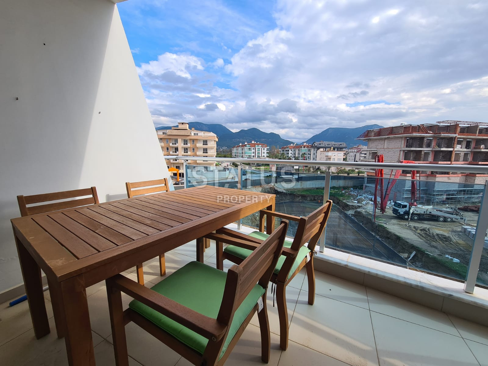 Меблированная двухкомнатная квартира в европейском районе Оба, большая инфраструктура в комплексе, 60м2 фото 16