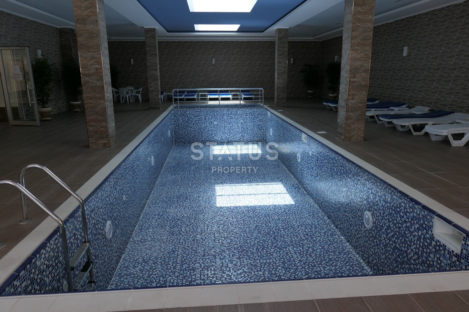 Меблированная двухкомнатная квартира в европейском районе Оба, большая инфраструктура в комплексе, 60м2 фото 22