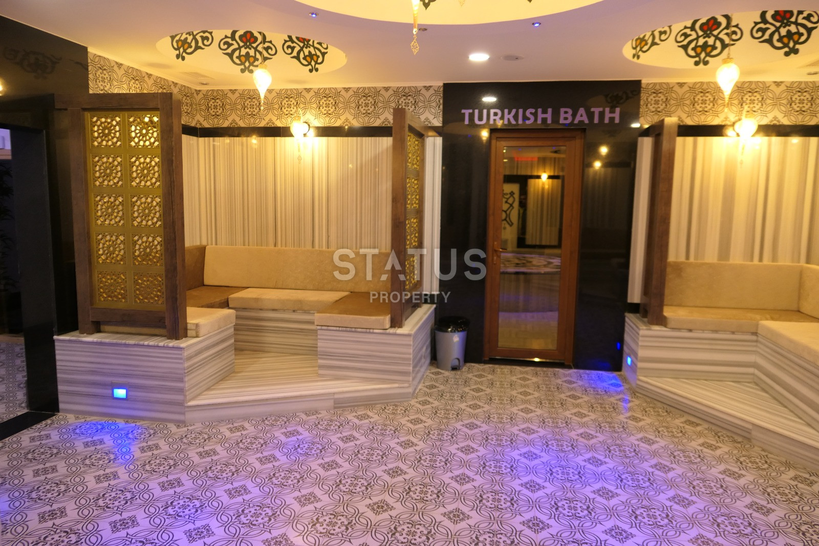 Меблированная двухкомнатная квартира в европейском районе Оба, большая инфраструктура в комплексе, 60м2 фото 24