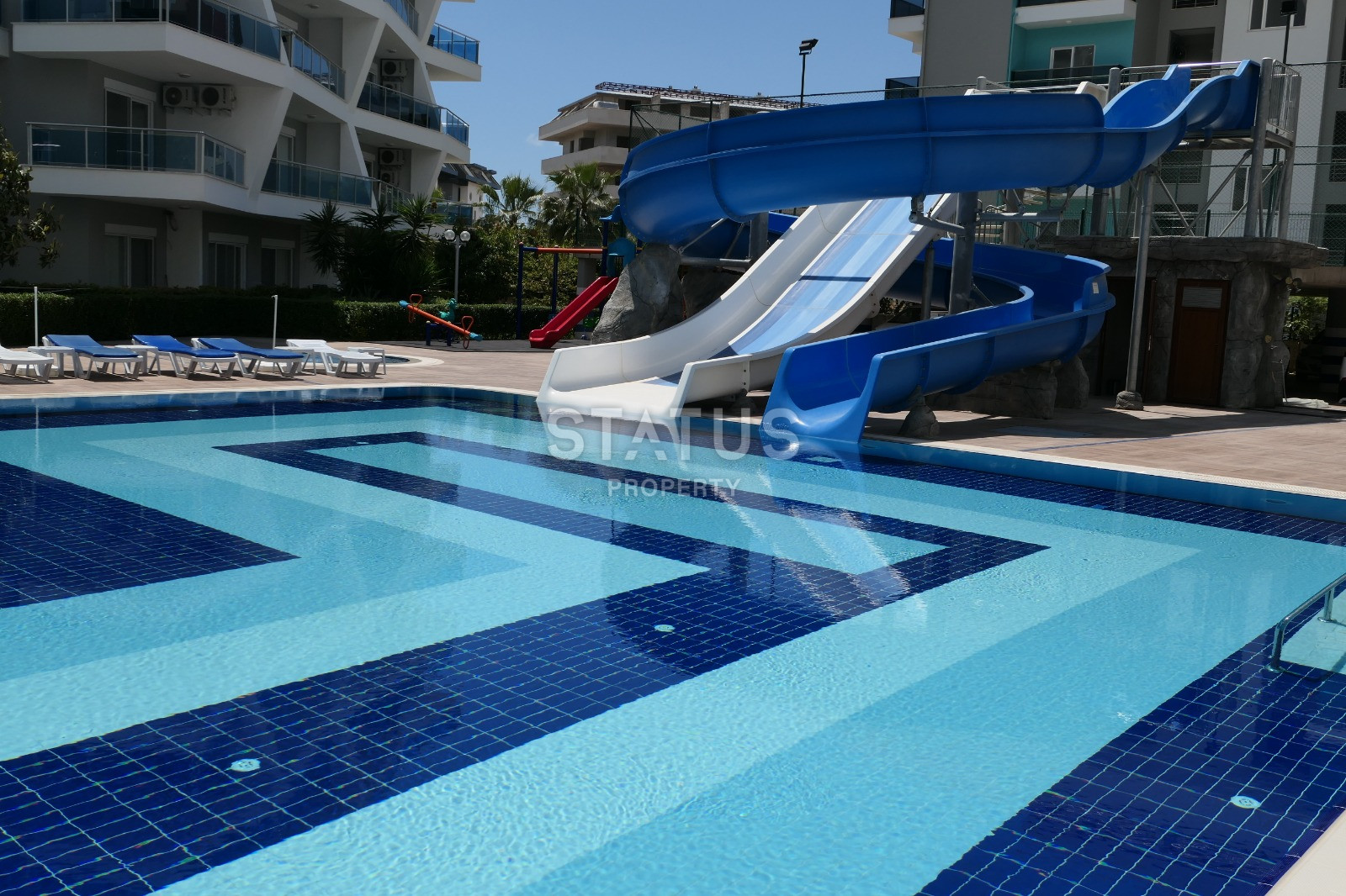 Меблированная двухкомнатная квартира в европейском районе Оба, большая инфраструктура в комплексе, 60м2 фото 26