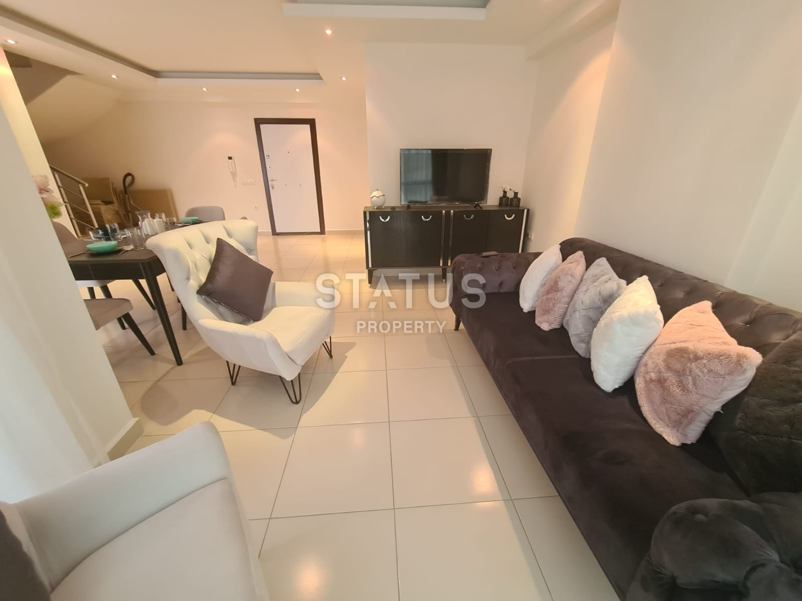 Дублекс 2+1 в комплексе с инфраструктурой в районе Оба, 130м2 фото 23