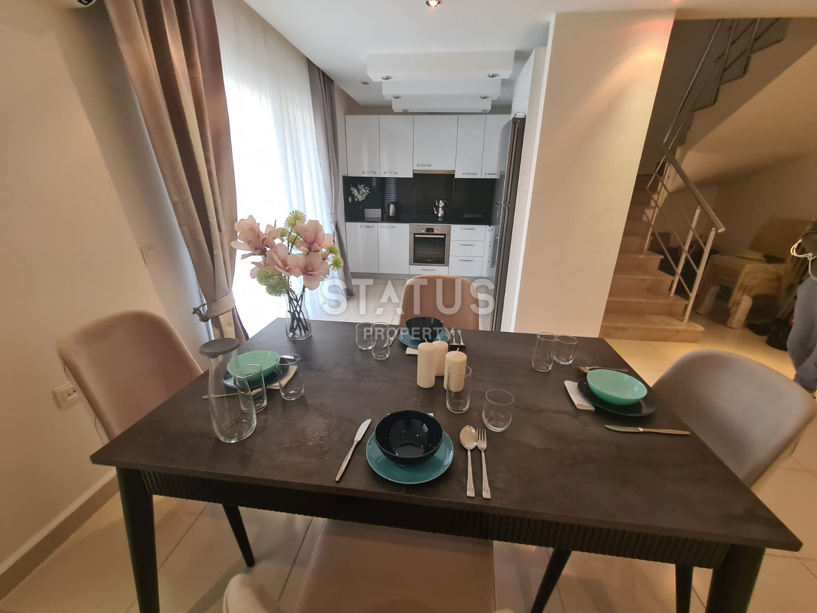 Дублекс 2+1 в комплексе с инфраструктурой в районе Оба, 130м2 фото 33