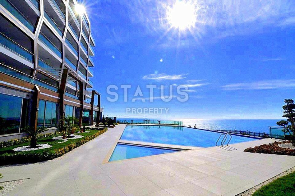 Luxury apartments! Direct sea view! Complex on the first line in Kargicak 70 sq.m. фото 22