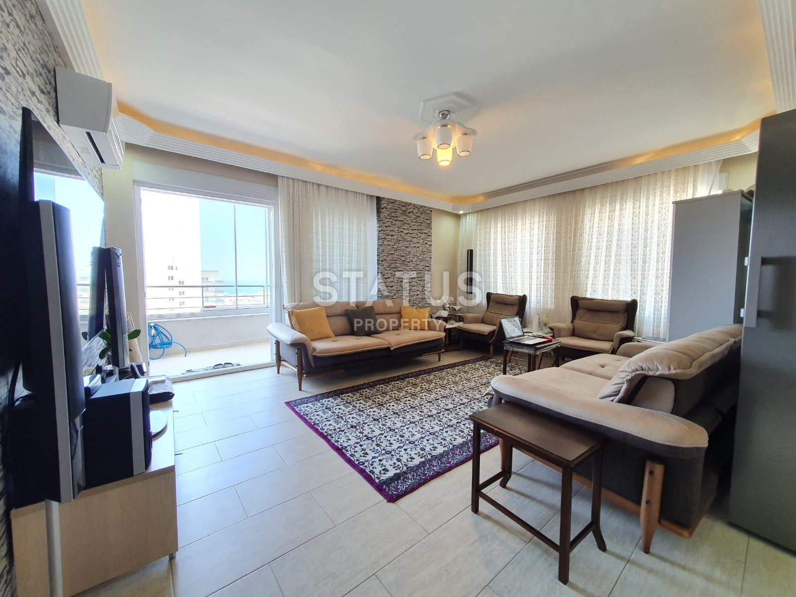 Three-room apartment with sea and mountain views in Mahmutlar, 115m2 фото 9