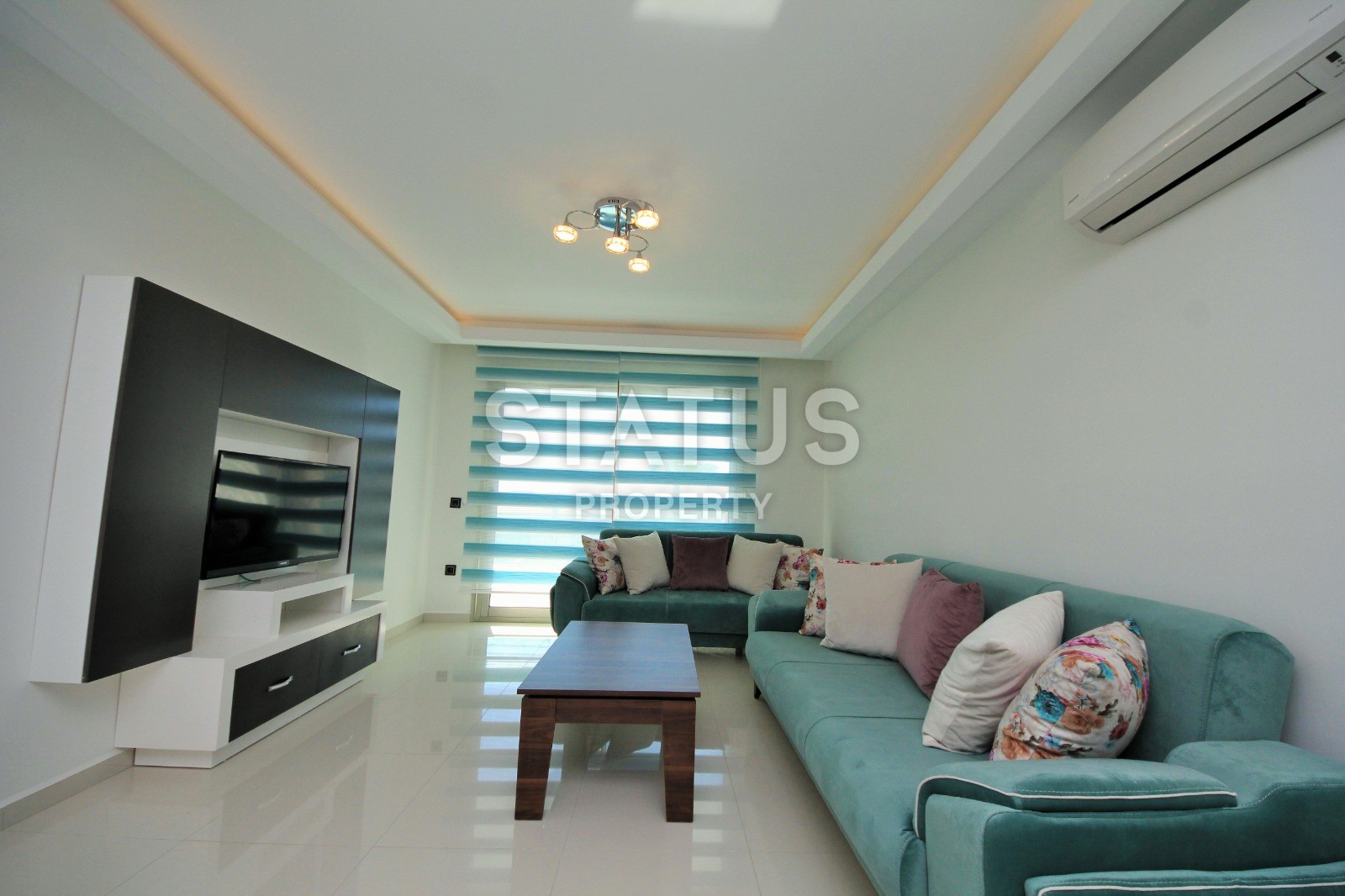 Luxury apartments! Direct sea view! Complex on the first line in Kargicak 70 sq.m. фото 27