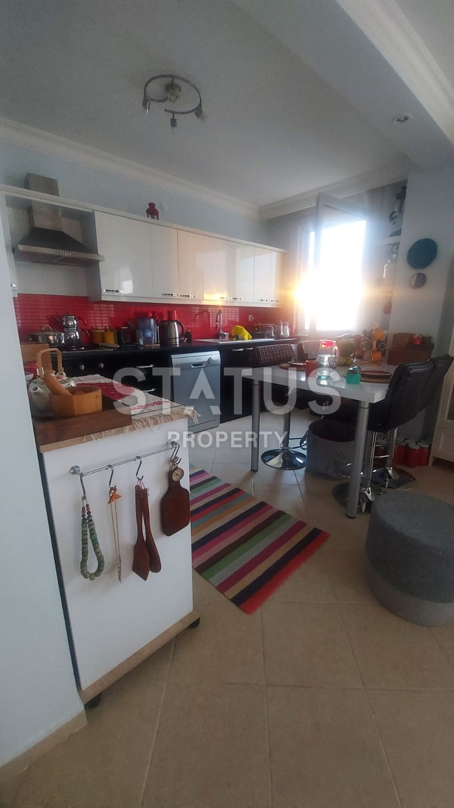 Меблированная трехкомнатная квартира с видом на море и горы, 115м.кв фото 4