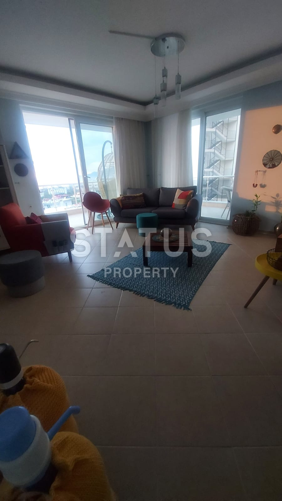 Меблированная трехкомнатная квартира с видом на море и горы, 115м.кв фото 7