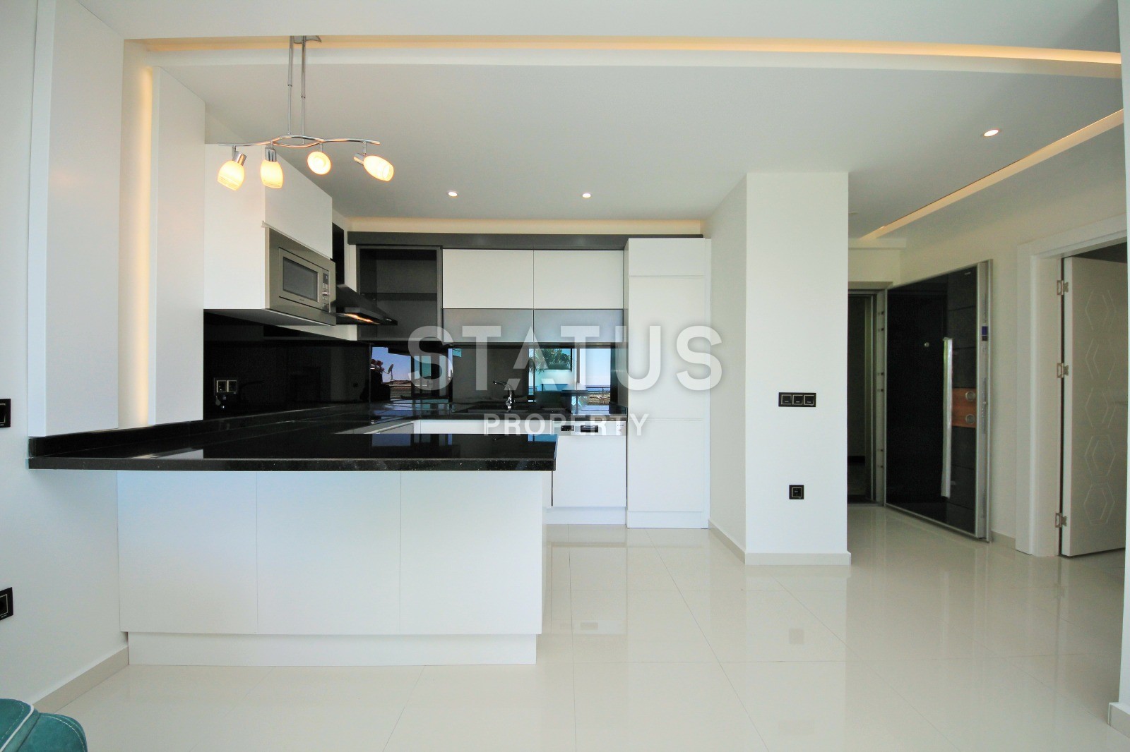 Luxury apartments! Direct sea view! Complex on the first line in Kargicak 70 sq.m. фото 28