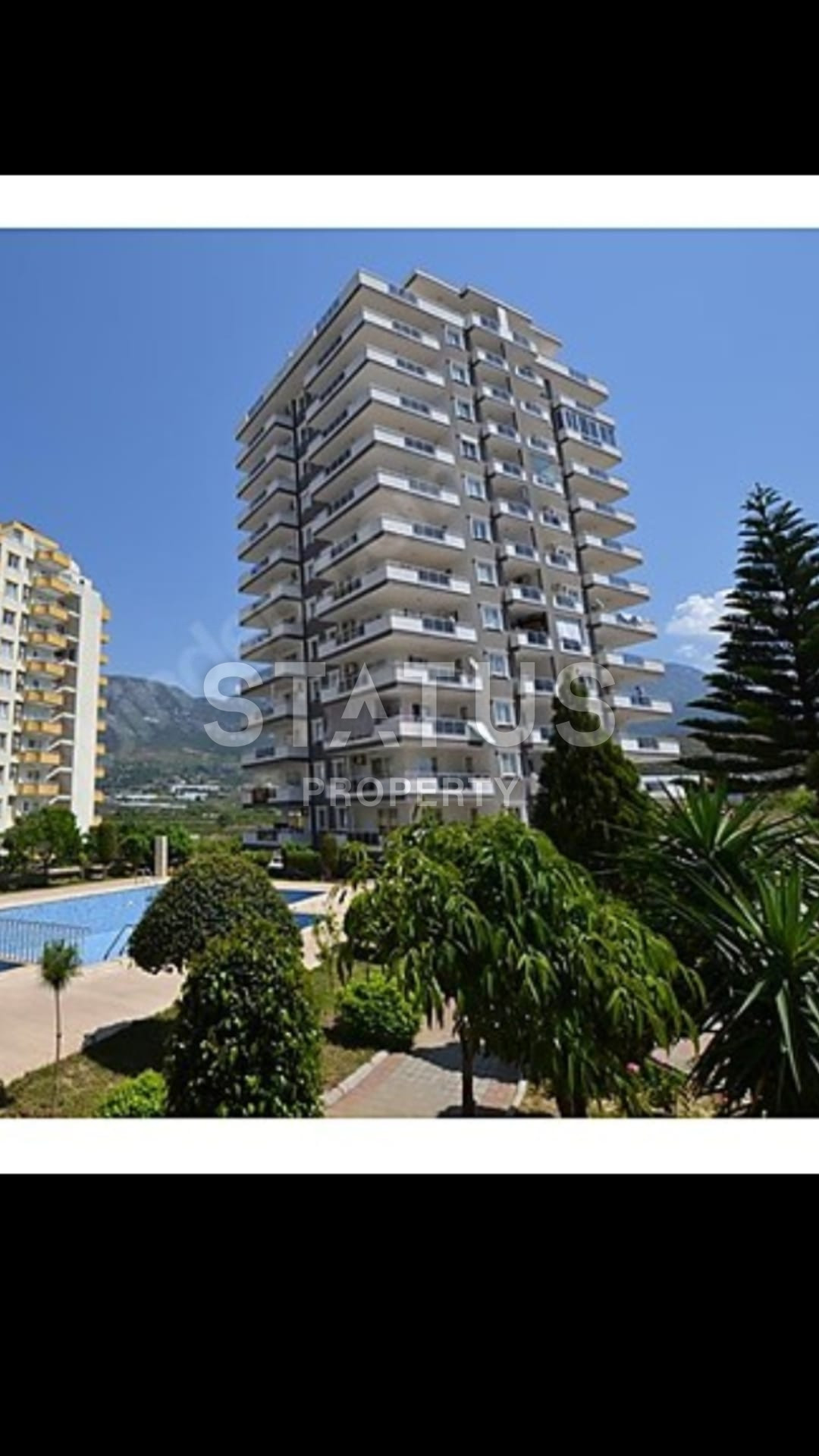 Меблированная трехкомнатная квартира с видом на море и горы, 115м.кв фото 16