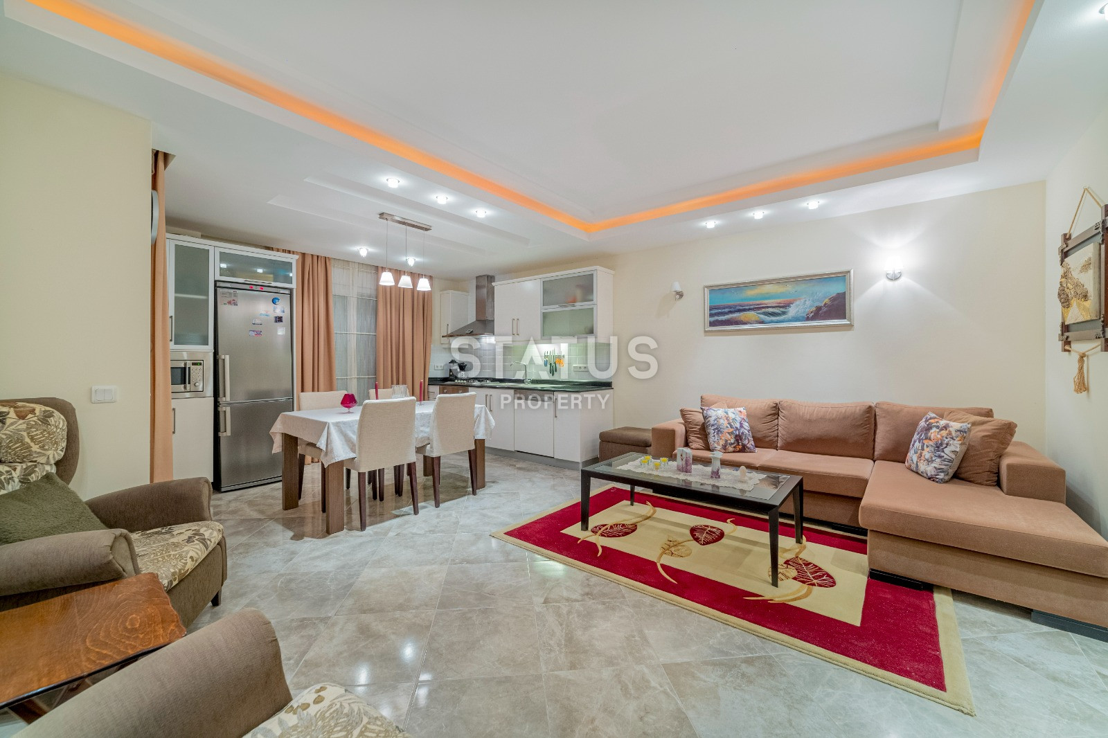 Furnished apartment 2+1 in Oba, 120 m2 фото 6