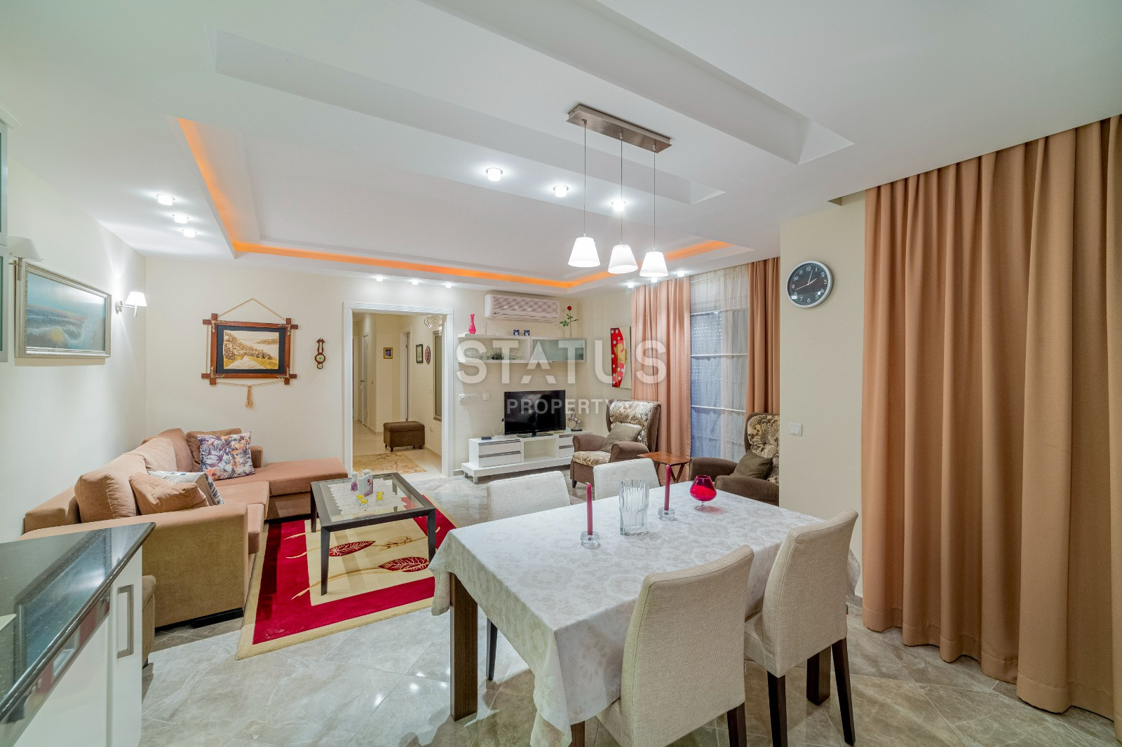 Furnished apartment 2+1 in Oba, 120 m2 фото 8