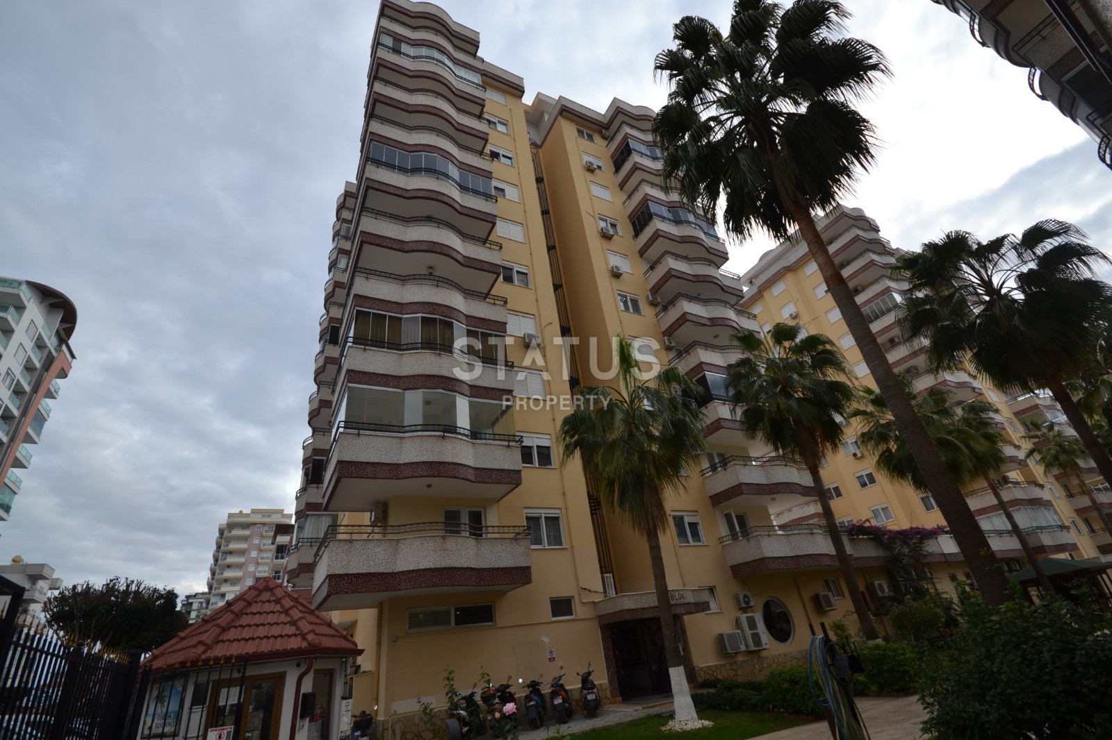 Огромный пентхаус с видом на море и горы в Махмутларе. фото 44