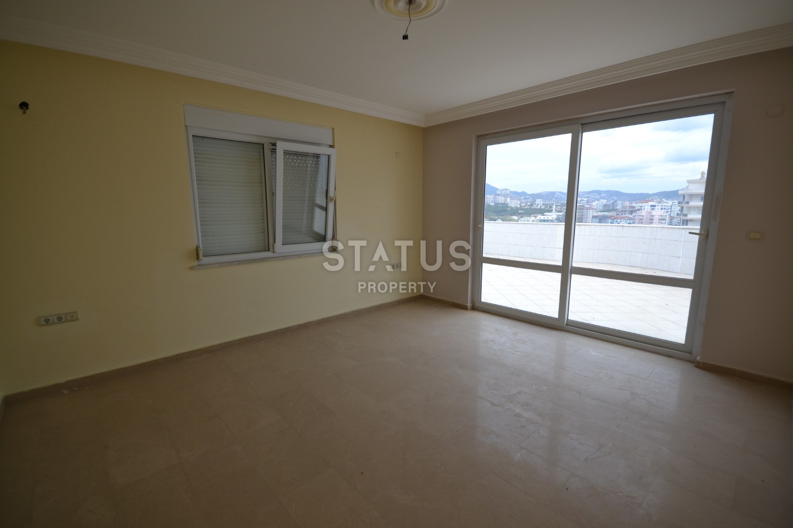 Огромный пентхаус с видом на море и горы в Махмутларе. фото 50