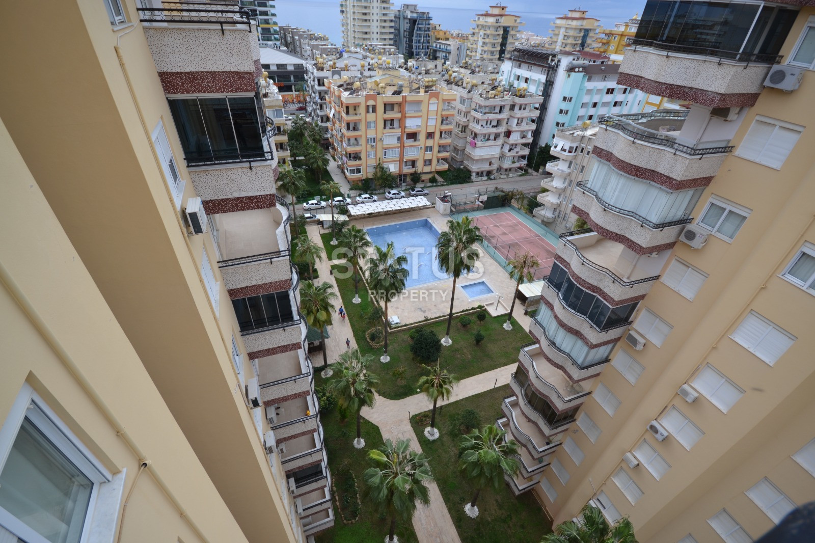 Огромный пентхаус с видом на море и горы в Махмутларе. фото 73