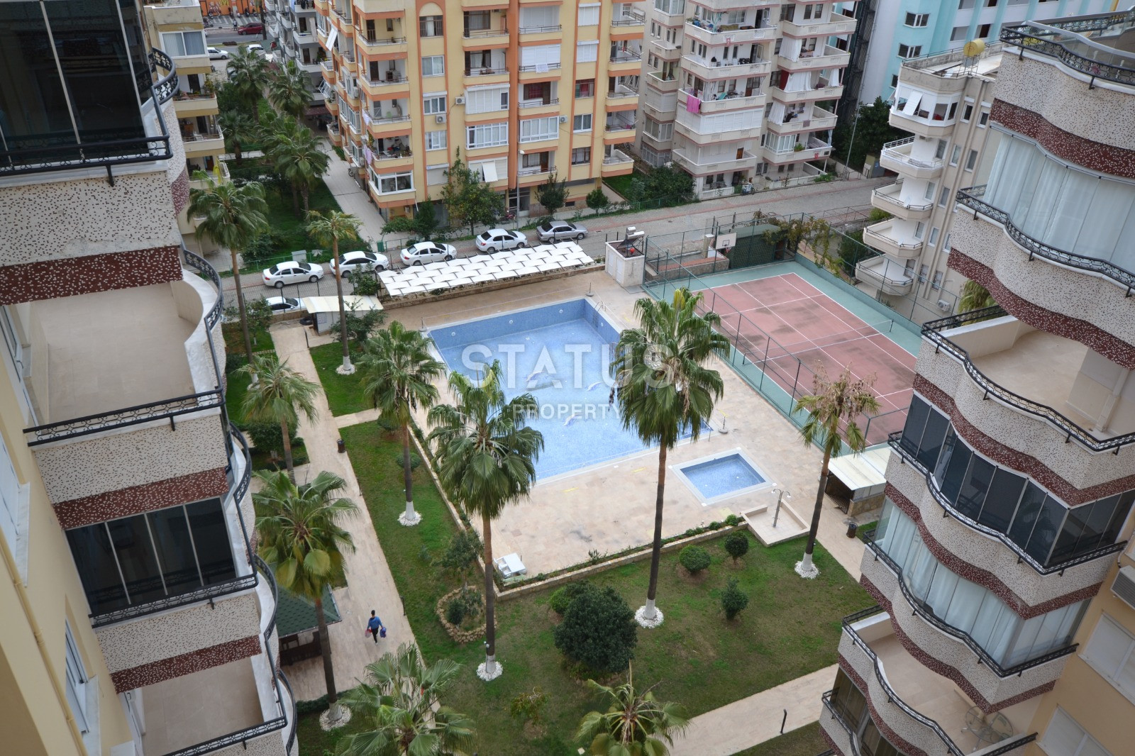 Огромный пентхаус с видом на море и горы в Махмутларе. фото 84