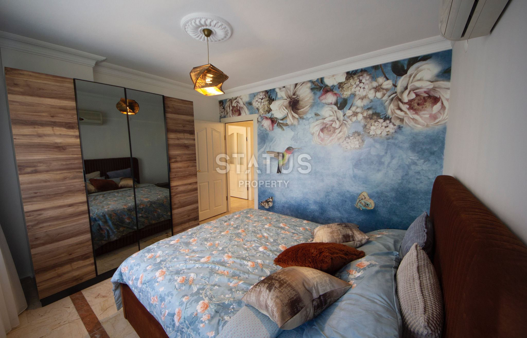 Просторная квартира 2+1 с мебелью и новой техникой в районе Клеопатры, 100м.кв фото 9