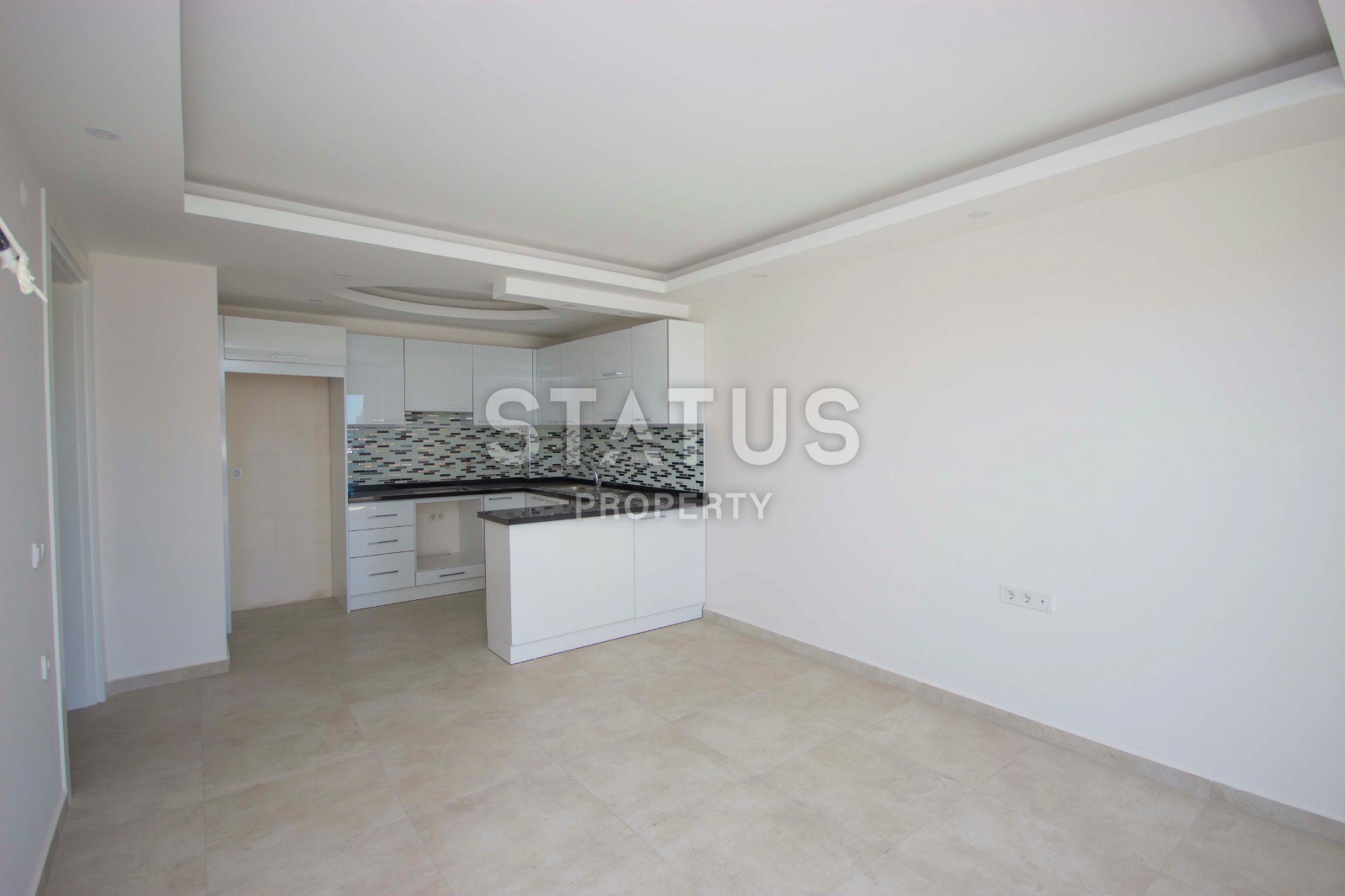 Новая квартира с видом на море в начале района Махмутлар фото 11