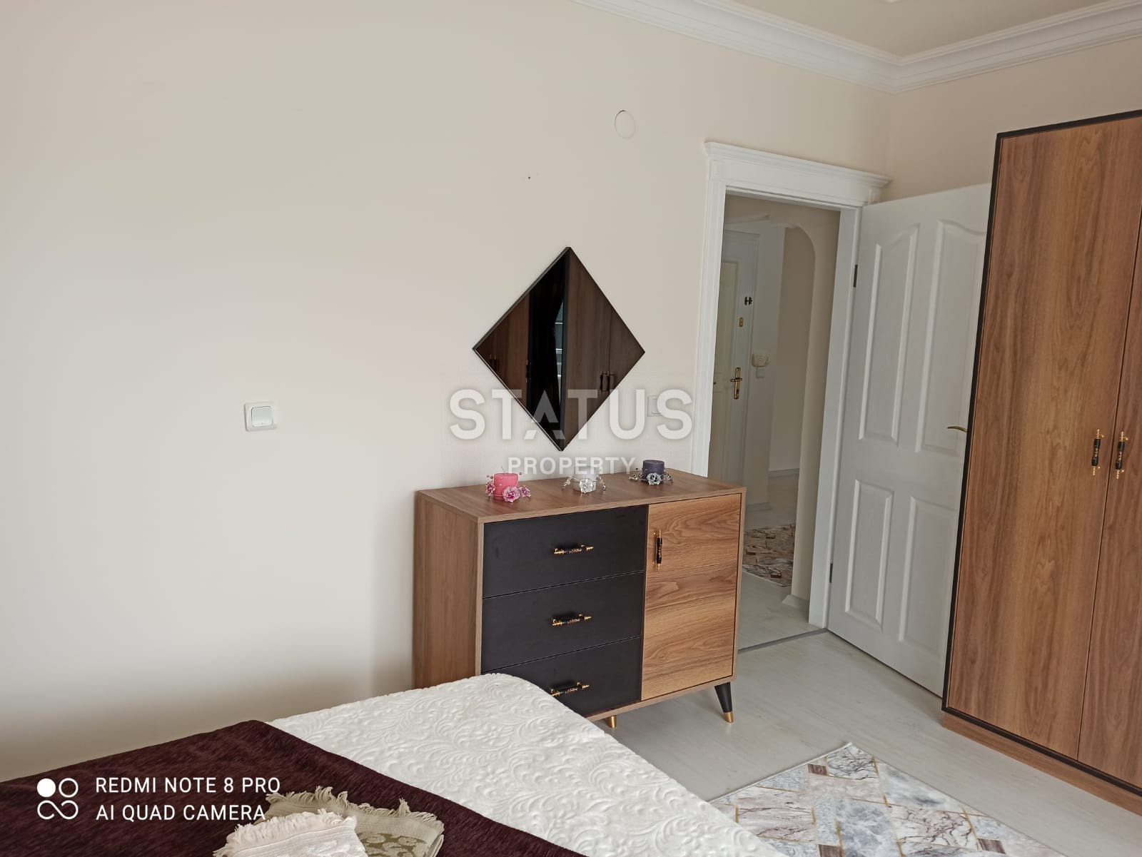 Квартира 2+1 с мебелью и техникой в 450 метрах от Средиземного моря, 115 кв.м. фото 6