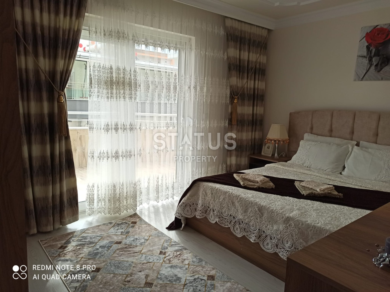 Квартира 2+1 с мебелью и техникой в 450 метрах от Средиземного моря, 115 кв.м. фото 12