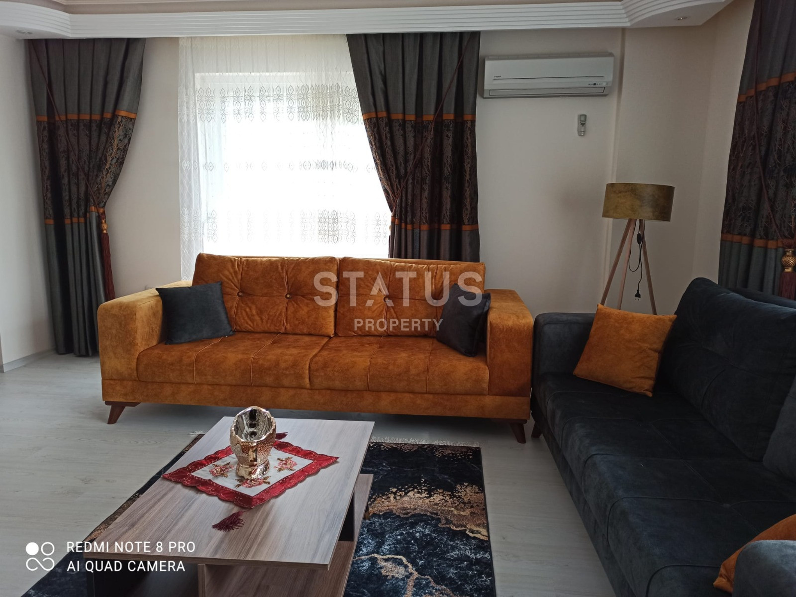 Квартира 2+1 с мебелью и техникой в 450 метрах от Средиземного моря, 115 кв.м. фото 15