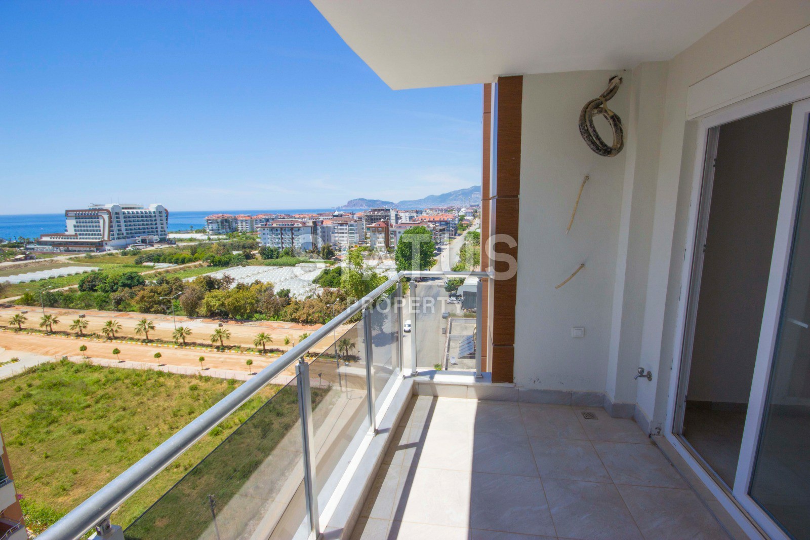 Новая квартира с видом на море в начале района Махмутлар фото 15