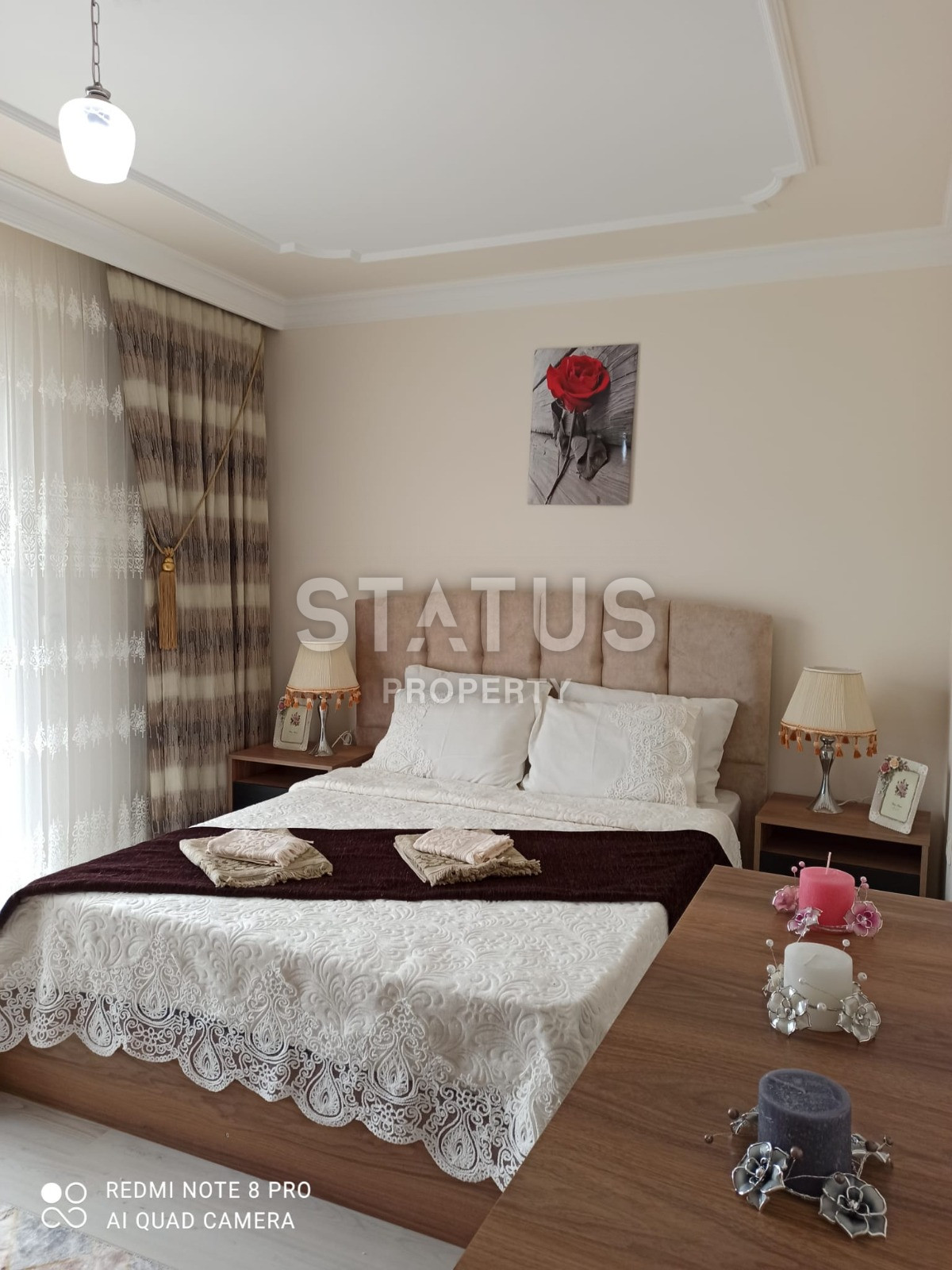 Квартира 2+1 с мебелью и техникой в 450 метрах от Средиземного моря, 115 кв.м. фото 20