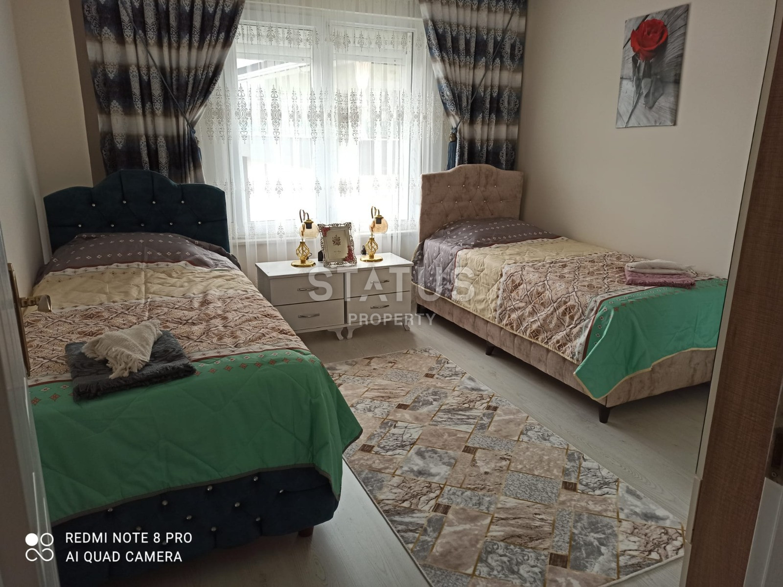 Квартира 2+1 с мебелью и техникой в 450 метрах от Средиземного моря, 115 кв.м. фото 26