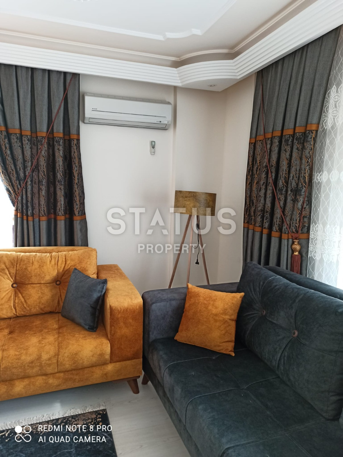 Квартира 2+1 с мебелью и техникой в 450 метрах от Средиземного моря, 115 кв.м. фото 28