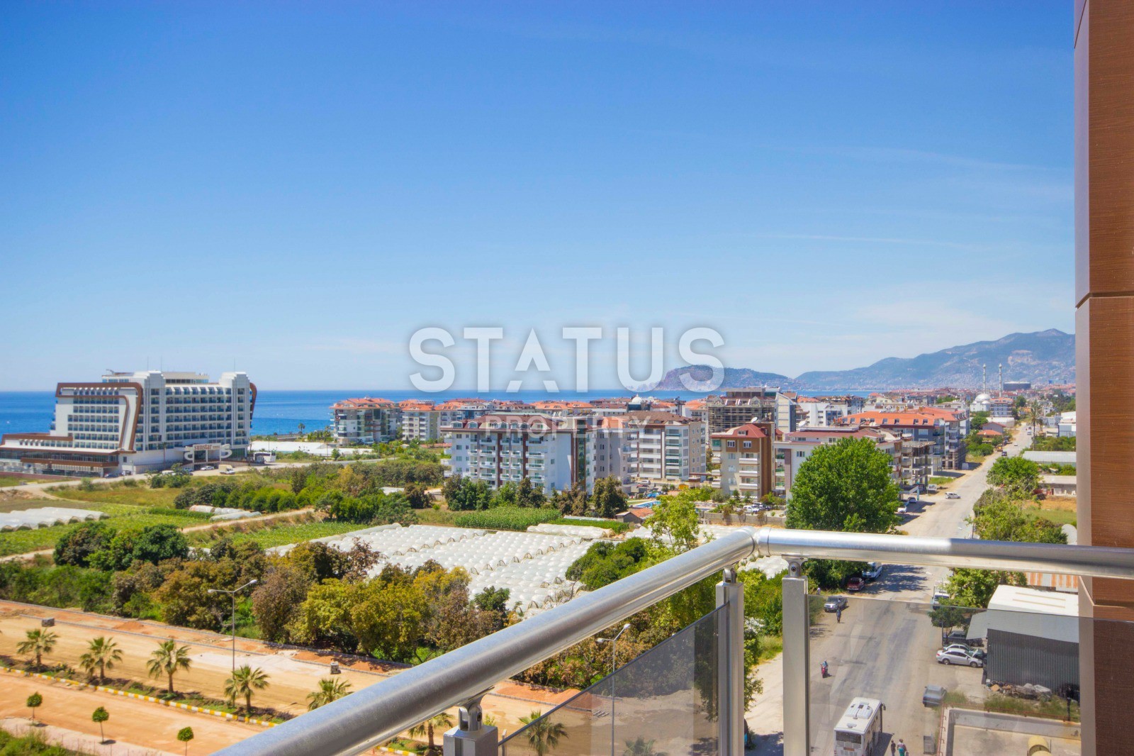 Новая квартира с видом на море в начале района Махмутлар фото 17