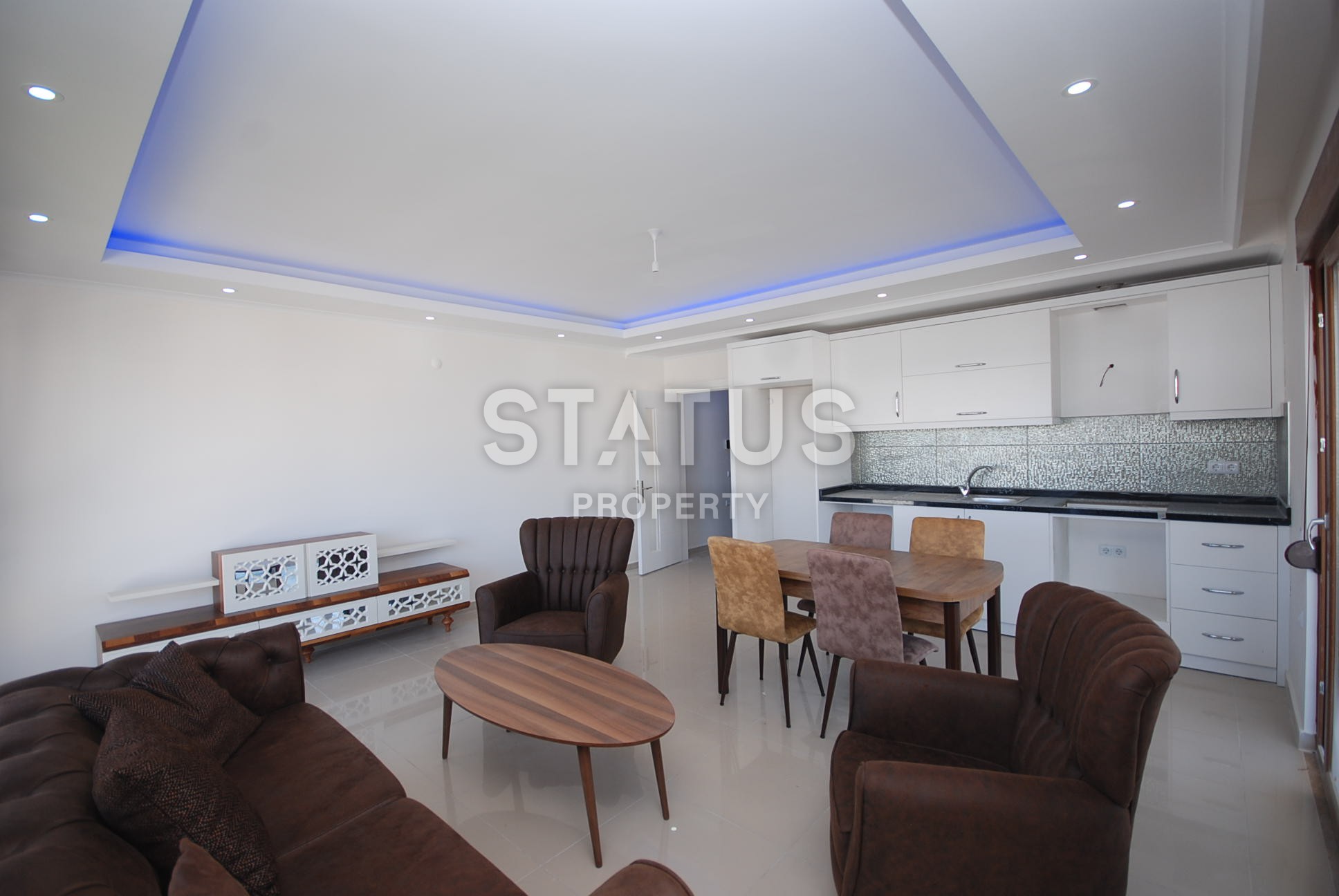 Новая меблированная квартира в 150 метрах от моря в районе Кестель фото 6