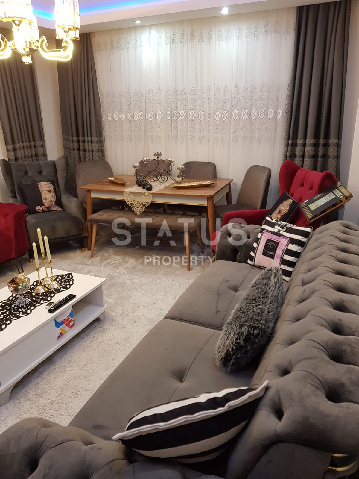 Уютная квартира 2+1 с мебелью в районе пляжа Клеопатры, 120м.кв фото 3