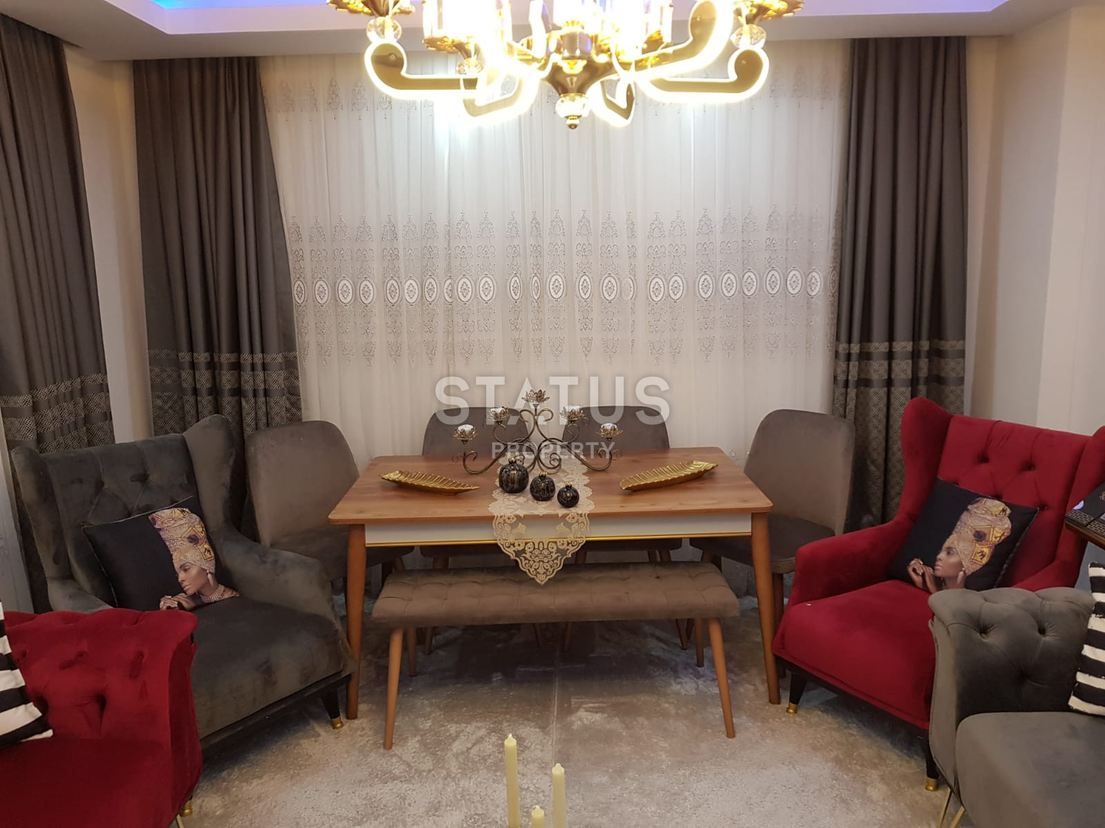 Уютная квартира 2+1 с мебелью в районе пляжа Клеопатры, 120м.кв фото 5