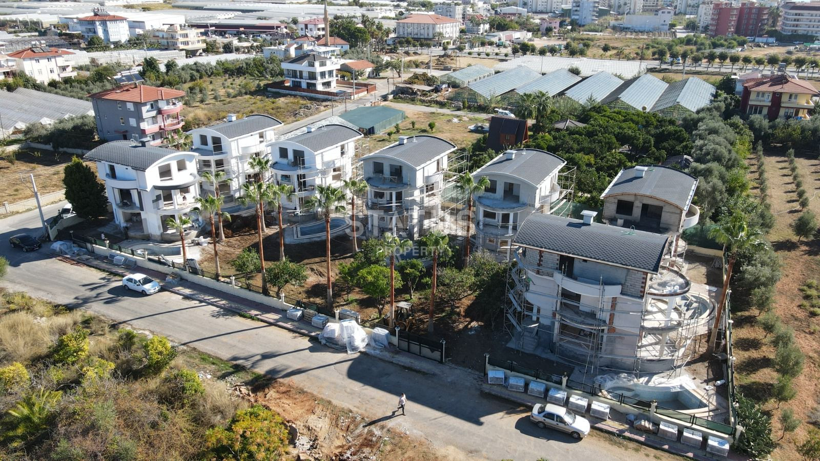 Элитный комплекс вилл на этапе строительства в 150 метрах от моря в районе Конаклы, 265м.кв фото 7