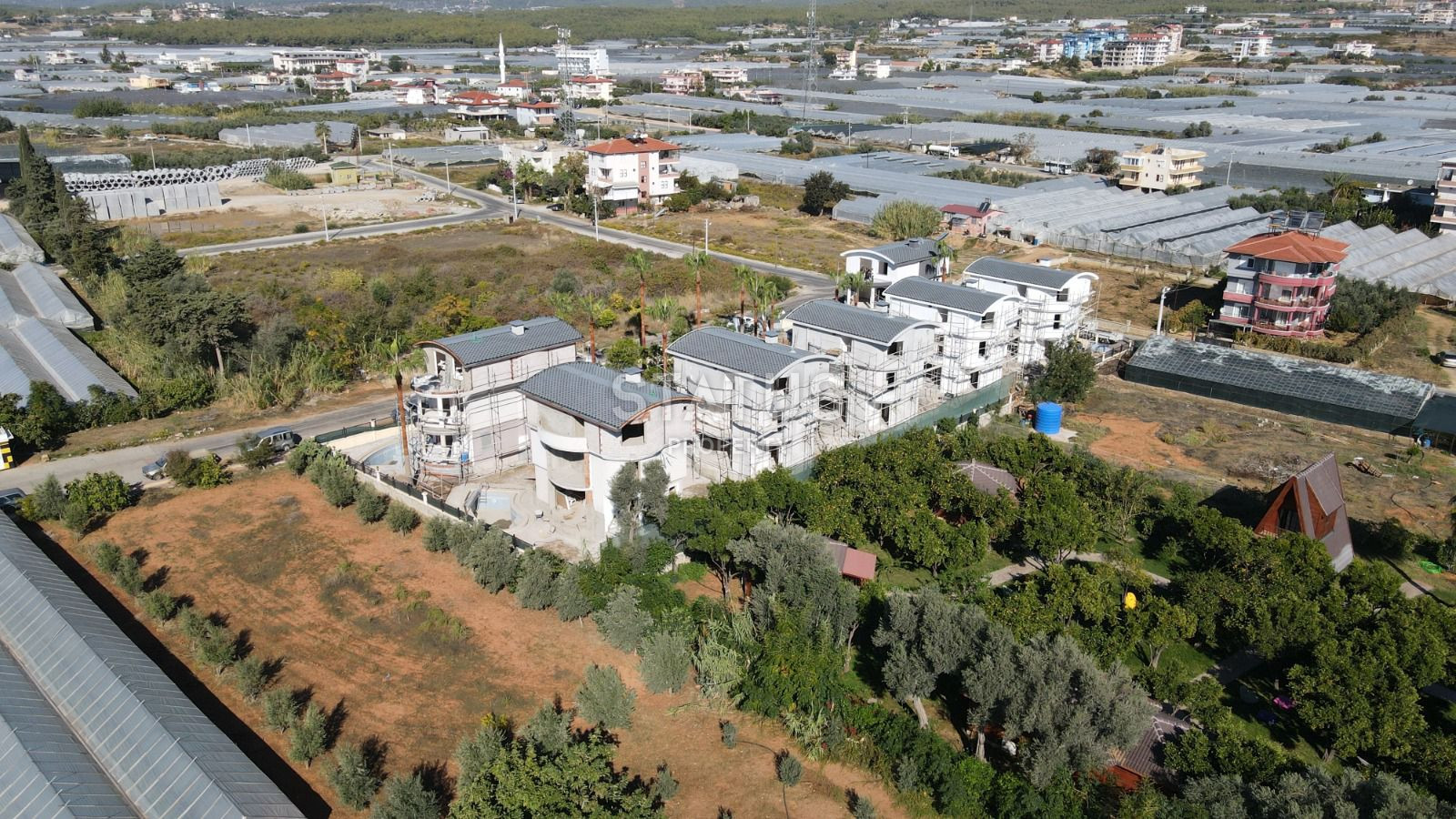 Элитный комплекс вилл на этапе строительства в 150 метрах от моря в районе Конаклы, 265м.кв фото 8