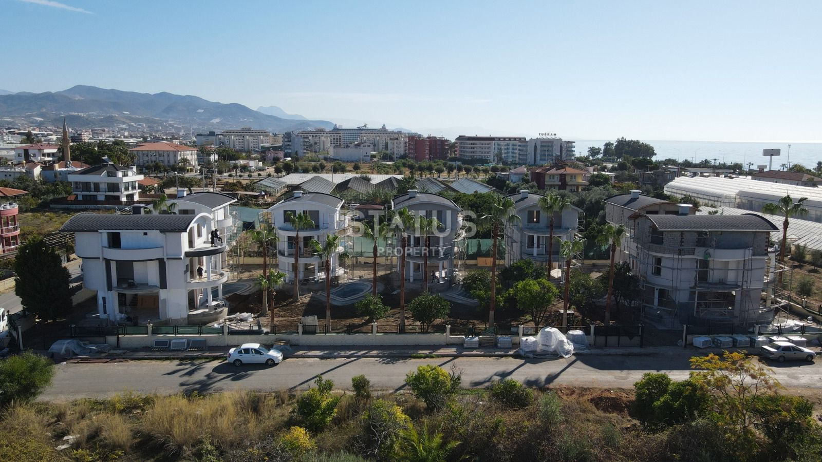 Элитный комплекс вилл на этапе строительства в 150 метрах от моря в районе Конаклы, 265м.кв фото 9