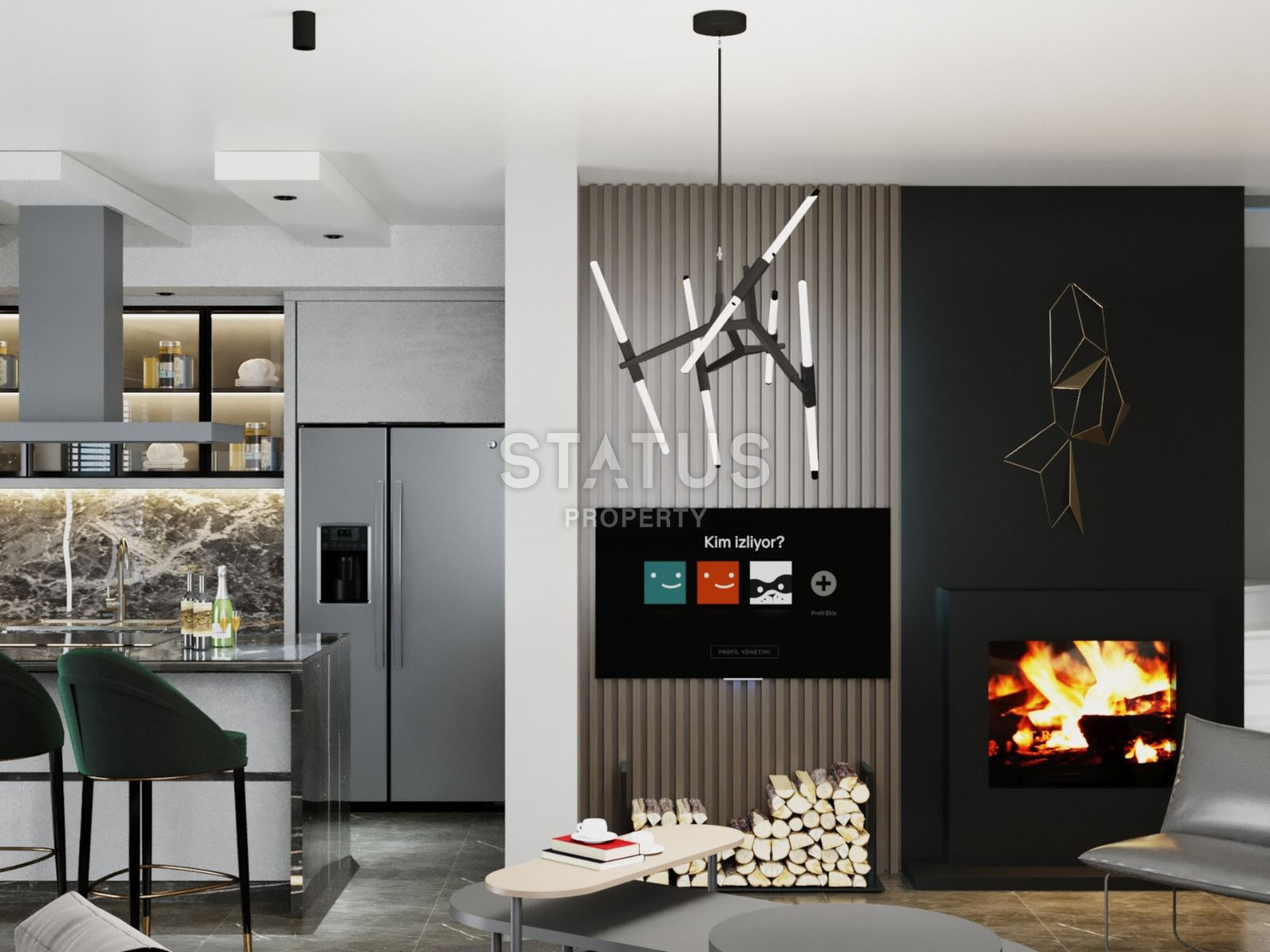 Элитный комплекс вилл на этапе строительства в 150 метрах от моря в районе Конаклы, 265м.кв фото 13