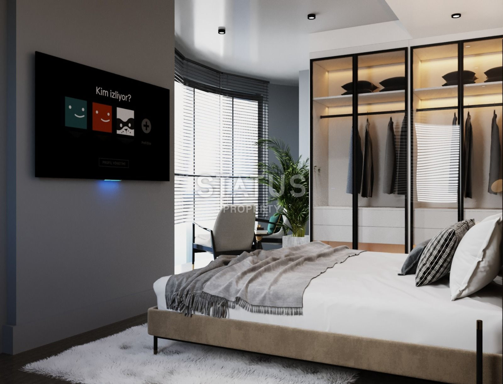 Элитный комплекс вилл на этапе строительства в 150 метрах от моря в районе Конаклы, 265м.кв фото 27