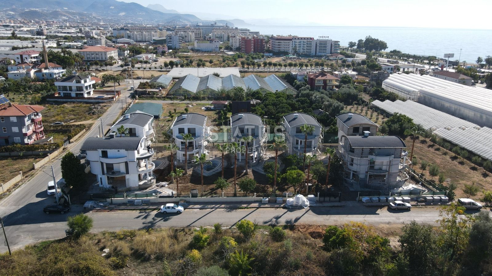 Элитный комплекс вилл на этапе строительства в 150 метрах от моря в районе Конаклы, 265м.кв фото 32