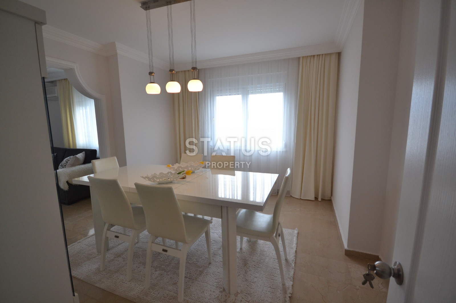 Двухуровневая квартира 4+1 с видом на море и горы в Махмутларе, 250м2 фото 5