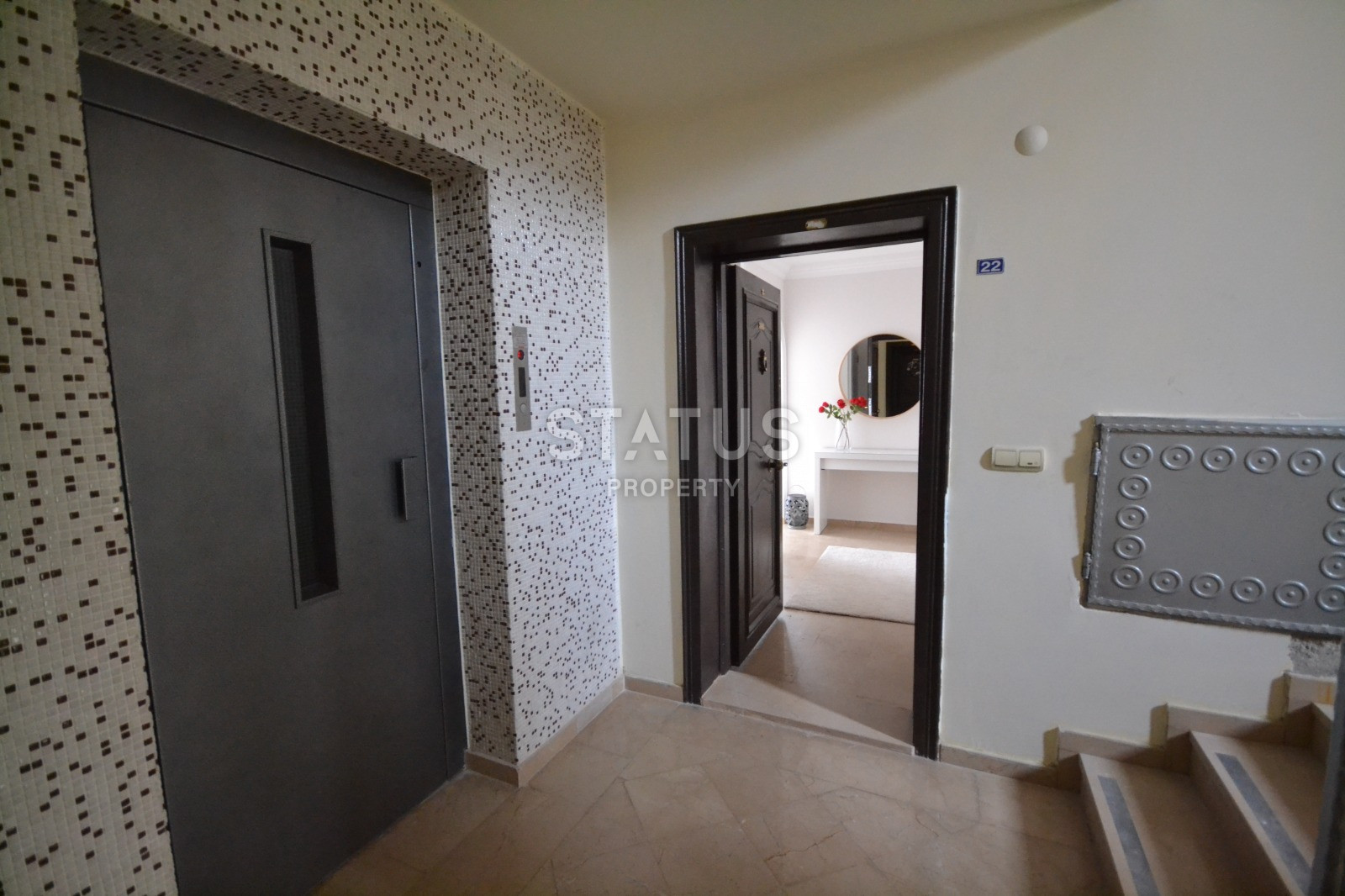 Двухуровневая квартира 4+1 с видом на море и горы в Махмутларе, 250м2 фото 12