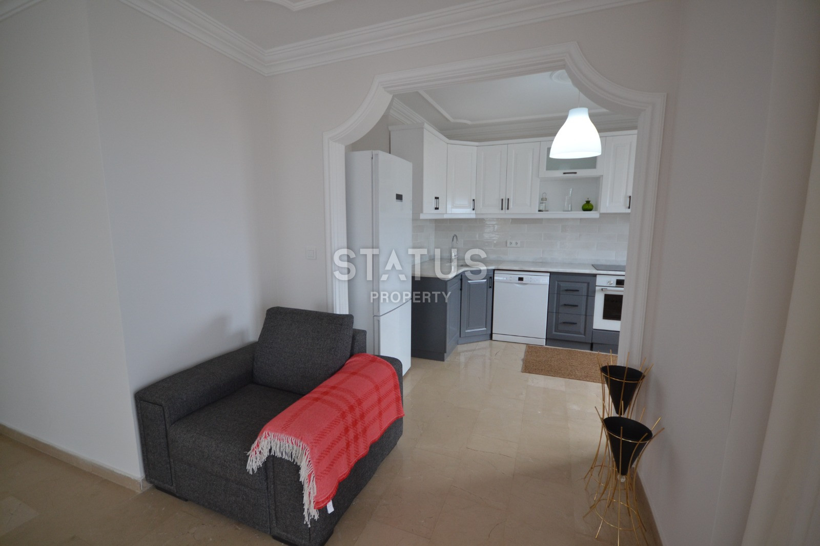 Двухуровневая квартира 4+1 с видом на море и горы в Махмутларе, 250м2 фото 20