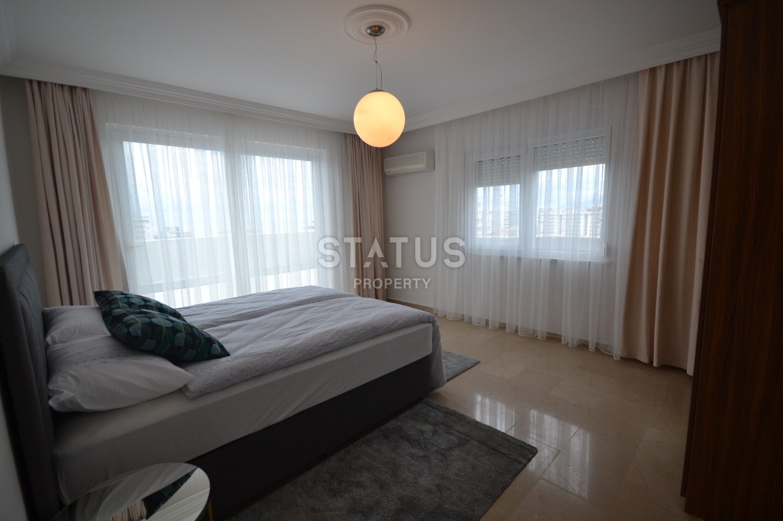 Двухуровневая квартира 4+1 с видом на море и горы в Махмутларе, 250м2 фото 41