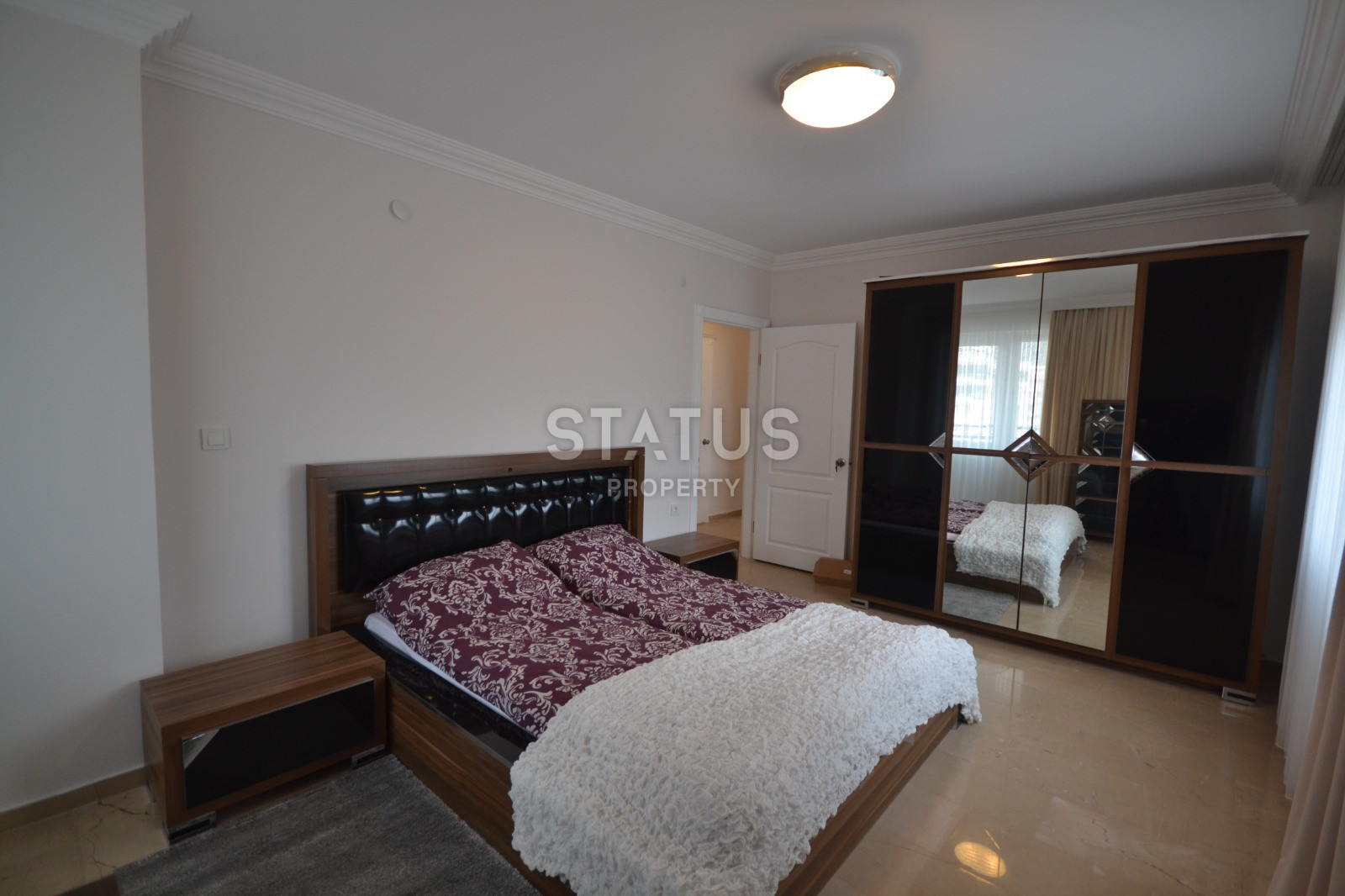 Двухуровневая квартира 4+1 с видом на море и горы в Махмутларе, 250м2 фото 43