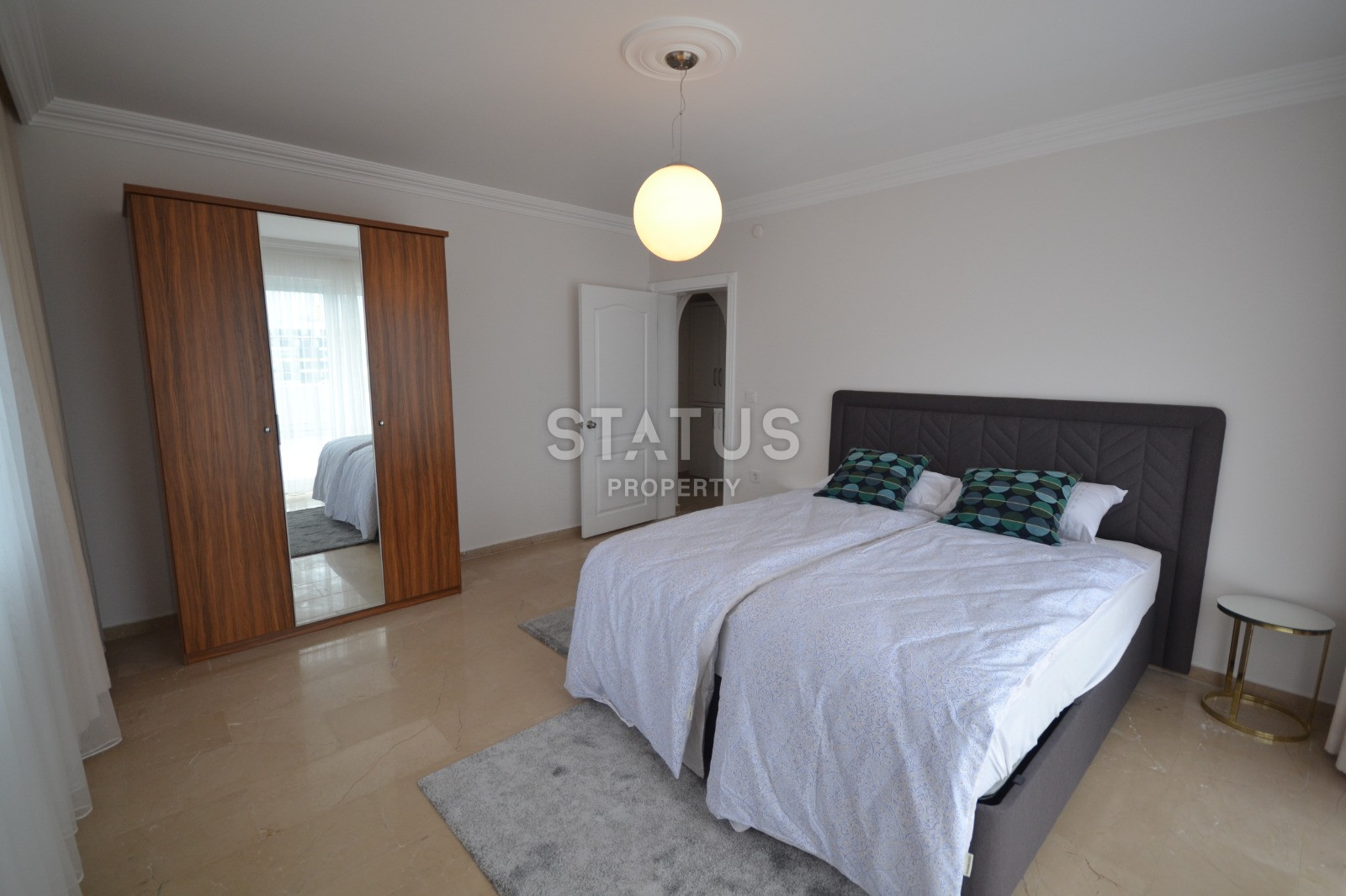 Двухуровневая квартира 4+1 с видом на море и горы в Махмутларе, 250м2 фото 49