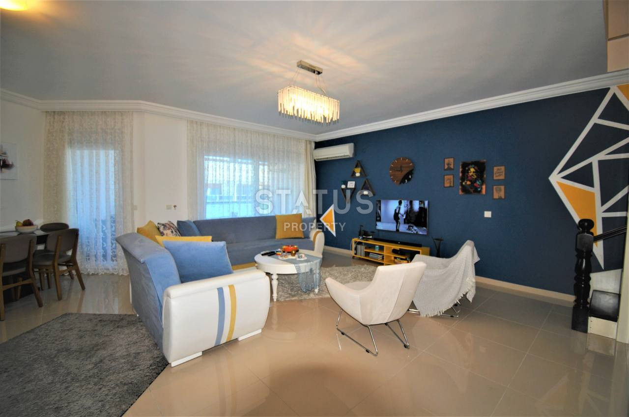 Дуплекс 2+1 в 200 метрах от моря в Кестеле, 120 м2. фото 2