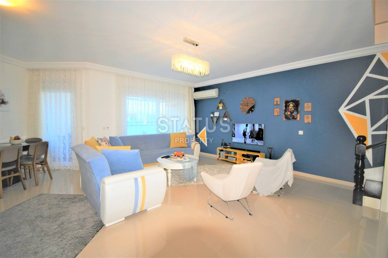 Дуплекс 2+1 в 200 метрах от моря в Кестеле, 120 м2. фото 4