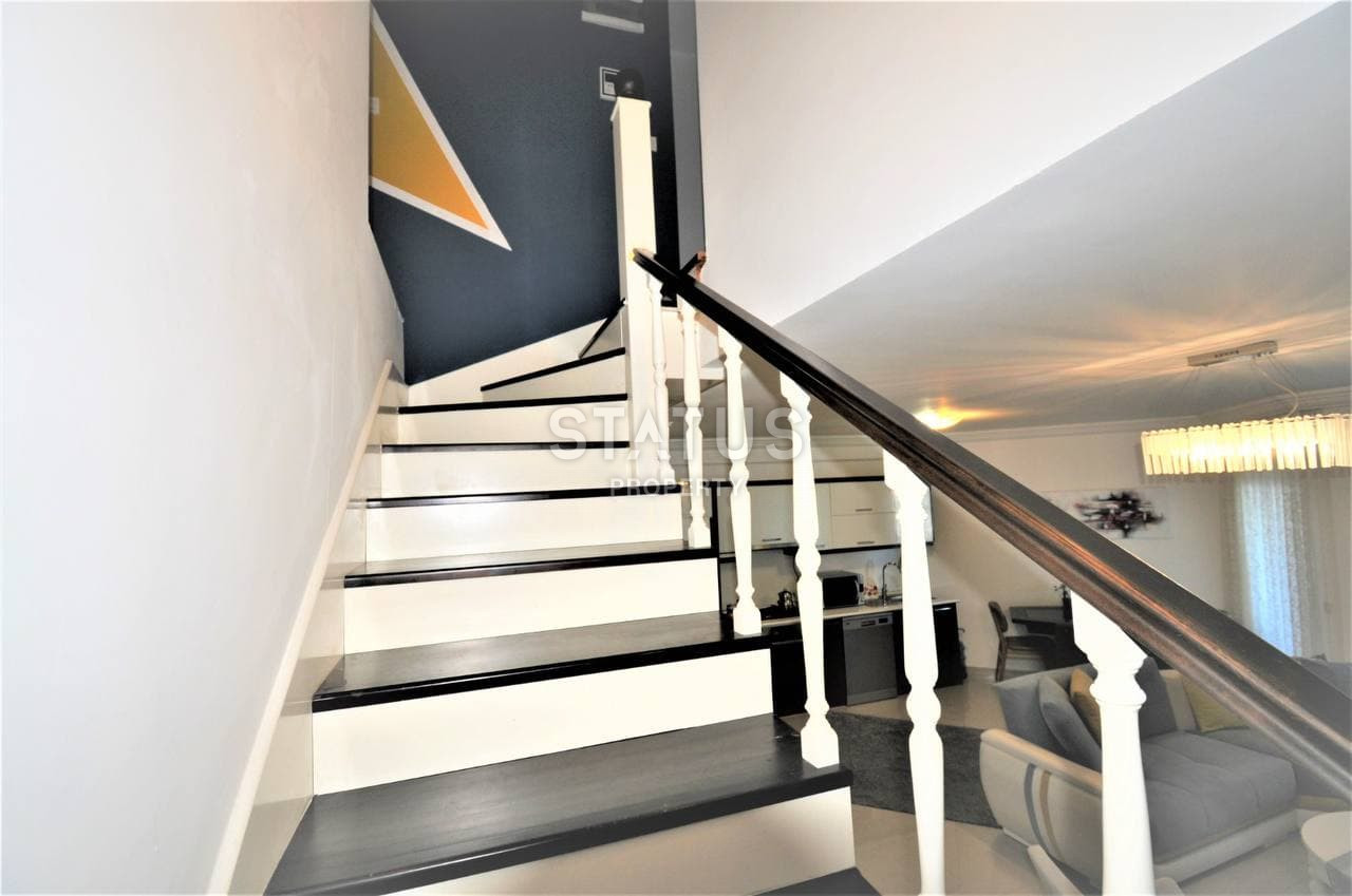 Дуплекс 2+1 в 200 метрах от моря в Кестеле, 120 м2. фото 15