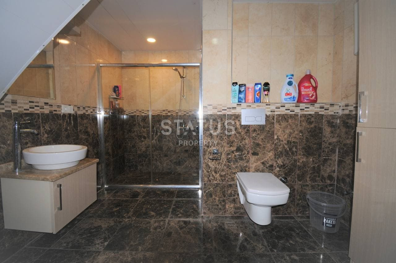 Дуплекс 2+1 в 200 метрах от моря в Кестеле, 120 м2. фото 20