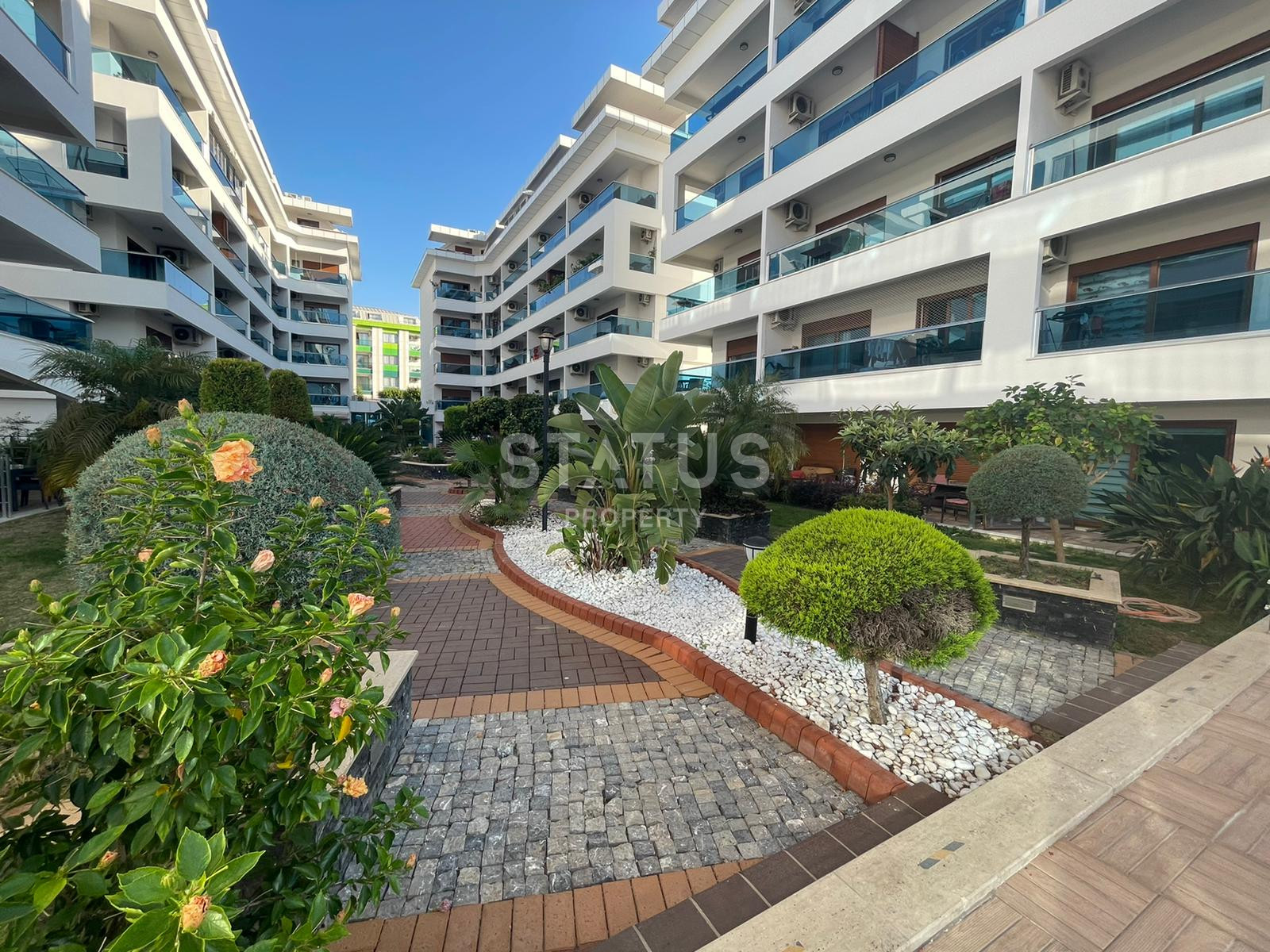 Дуплекс 2+1 в 200 метрах от моря в Кестеле, 120 м2. фото 34